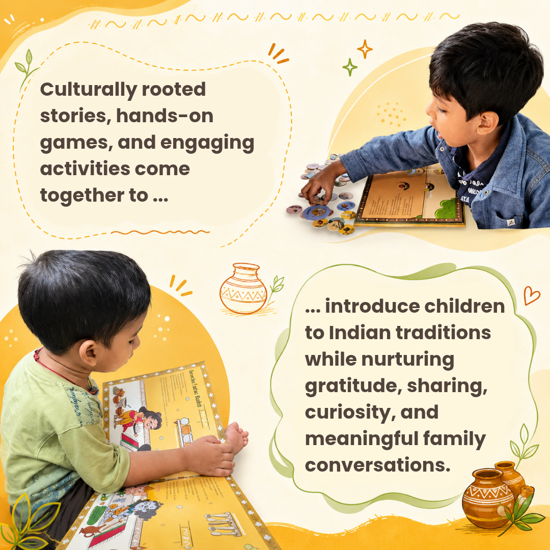 Neivedya Activity And Game Kit | Fun Activity And Game Kit For Toddlers | 2-6 Years
