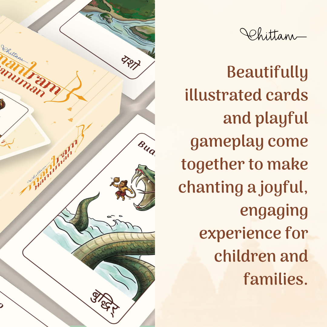 Mantram - Hanuman | An Interactive Card Game That Makes Mantra Japa Fun | 7+ Years