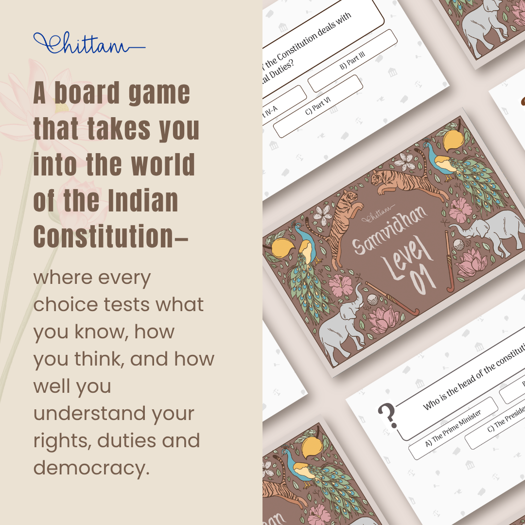 Samvidhan - English |  A Board Game On Our Indian Constitution | 11+ Years