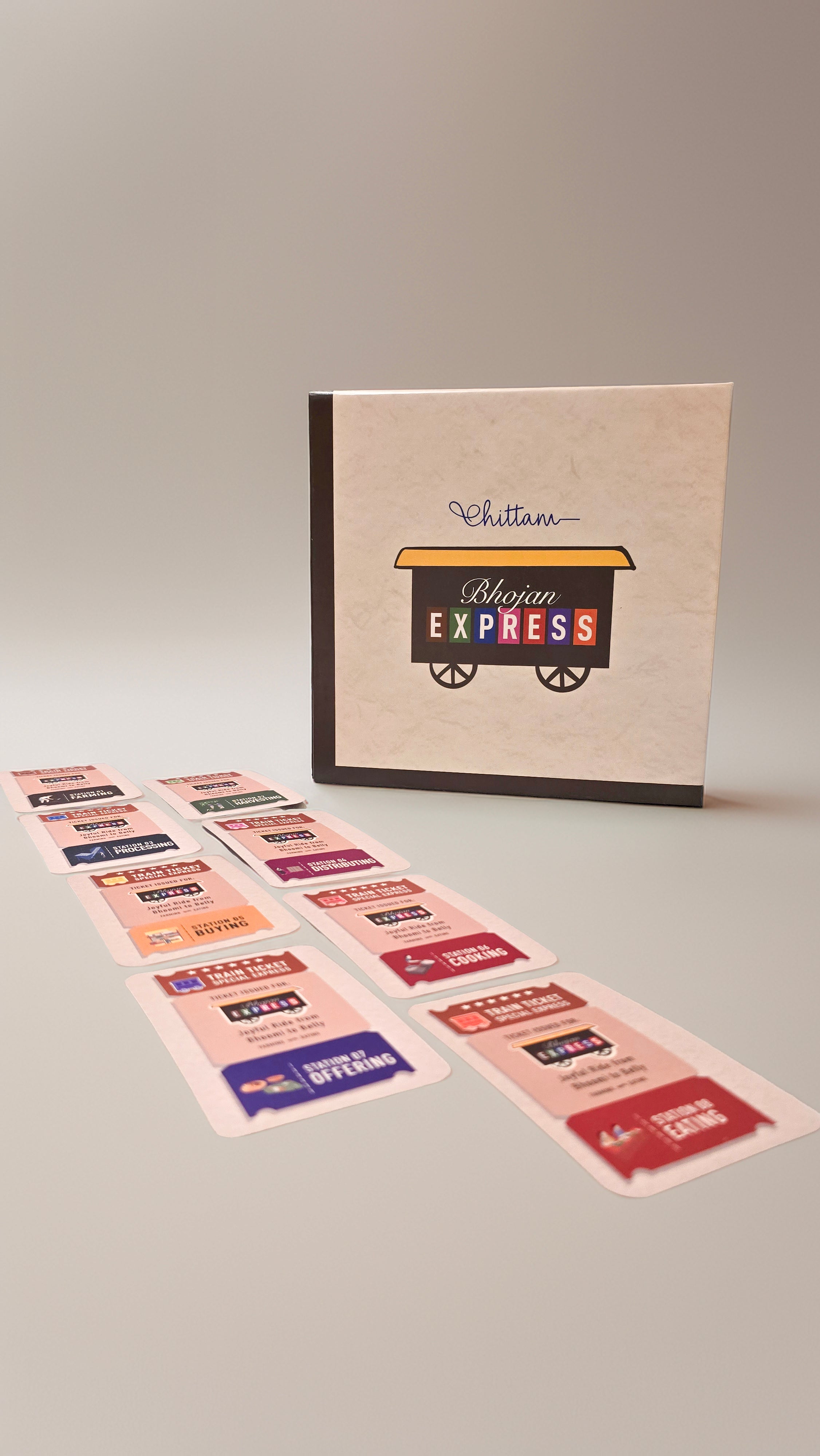 Bhojan Express | A Joyful Board Game That Helps Children Explore And Appreciate The Journey Of Food From Bhoomi To Belly | 4–10 Years