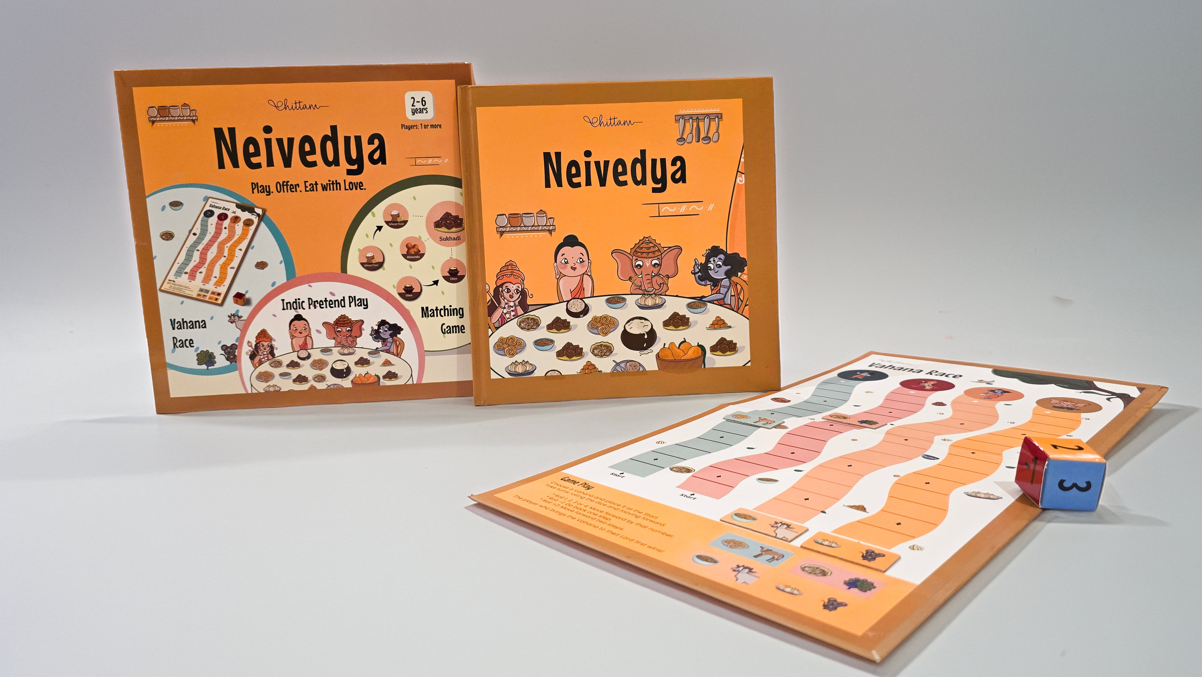 Neivedya Activity And Game Kit | Fun Activity And Game Kit For Toddlers | 2-6 Years