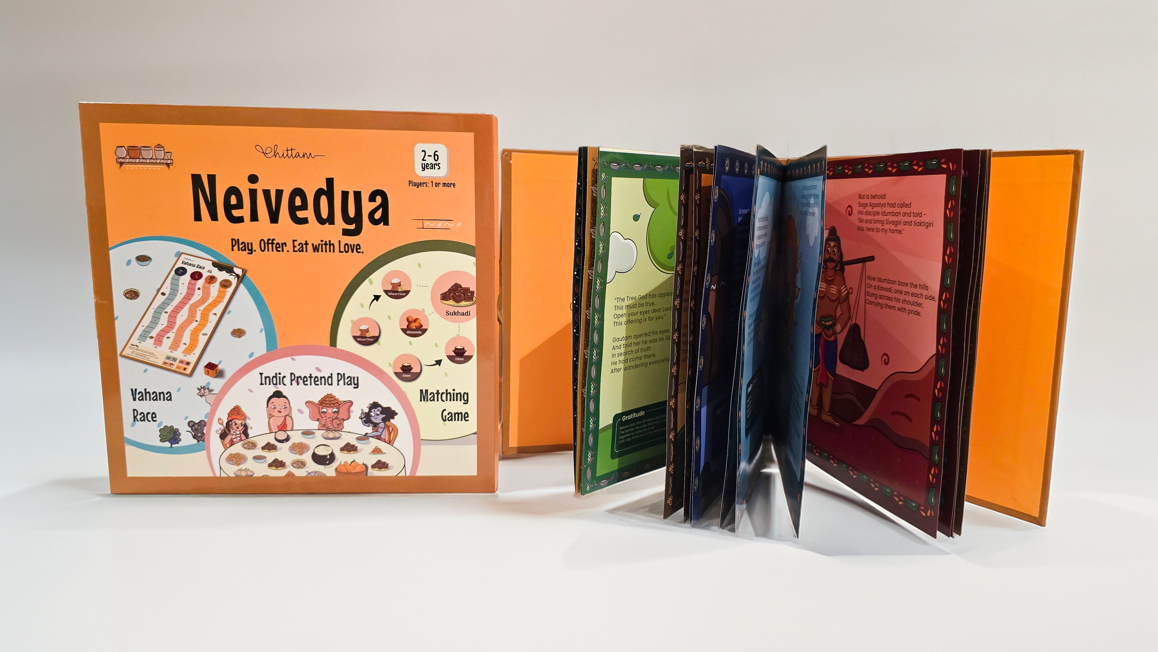 Neivedya Activity And Game Kit | Fun Activity And Game Kit For Toddlers | 2-6 Years