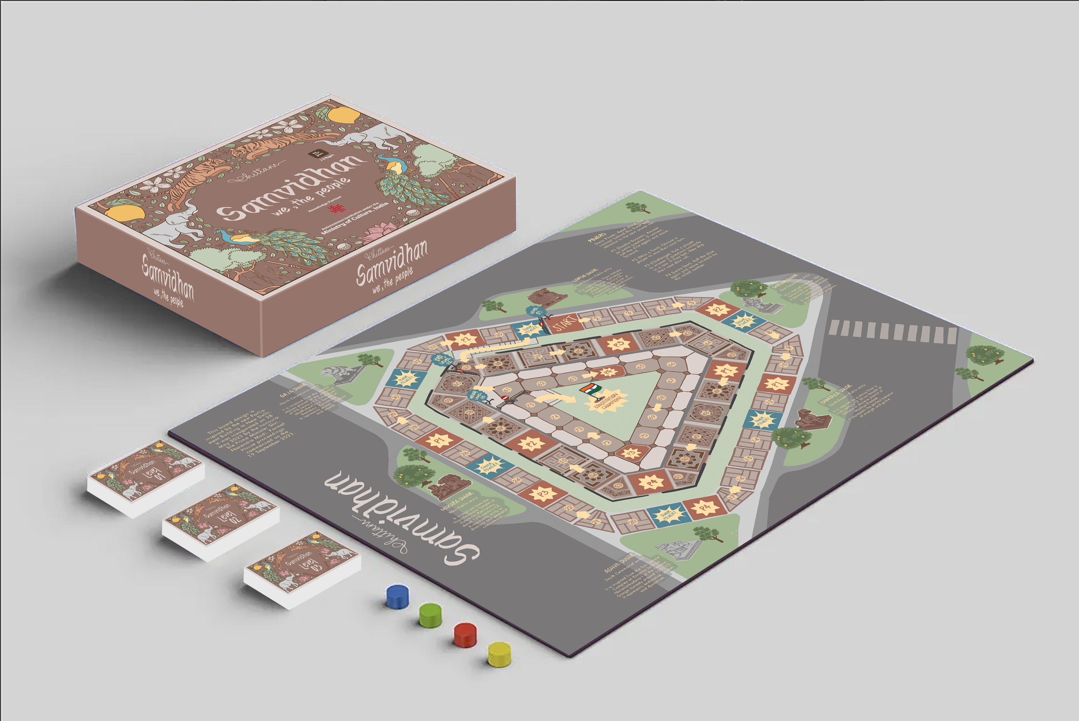 Samvidhan - English |  A Board Game On Our Indian Constitution | 11+ Years