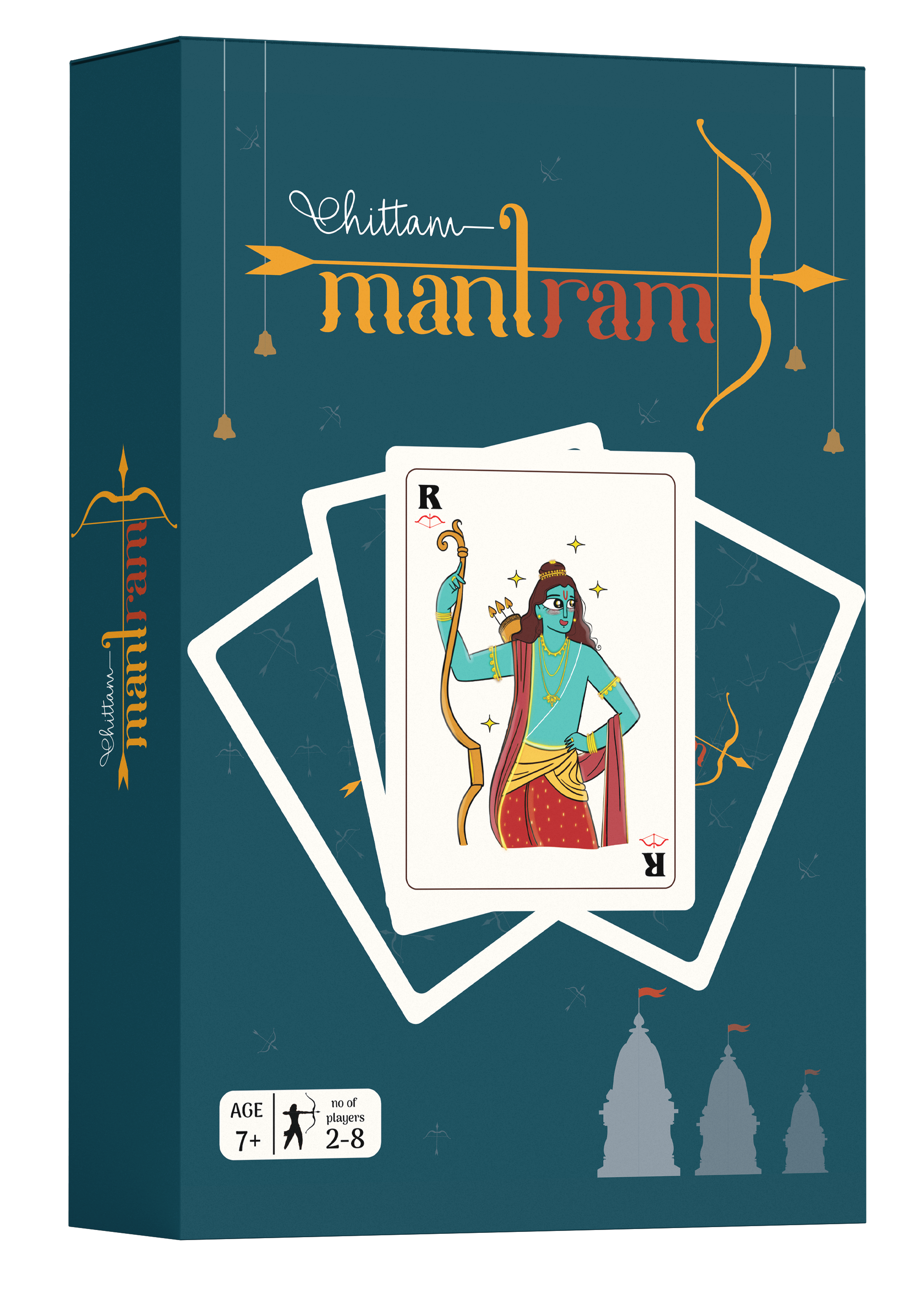 Mantram Combo - Ram and Hanuman |  An Interactive Card Game That Makes Mantra Japa Fun | 7+ Years