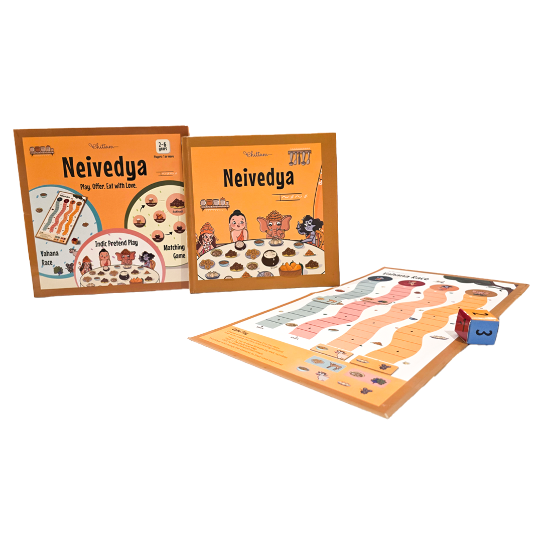 Toddler Discovery Pack | Bundle | 2-6 Years | Combo of Neivedya Activity And Game Kit, This Is The Way We Eat, This Is The Way We Dance, Thaka Dhimi Tha