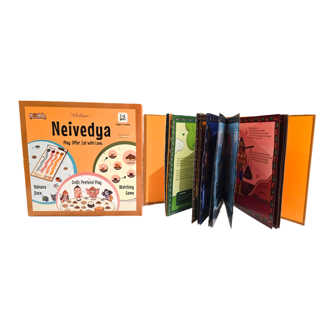 Toddler Discovery Pack | Bundle | 2-6 Years | Combo of Neivedya Activity And Game Kit, This Is The Way We Eat, This Is The Way We Dance, Thaka Dhimi Tha