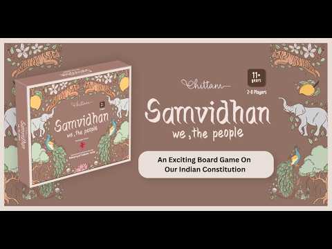 Samvidhan - English |  A Board Game On Our Indian Constitution | 11+ Years