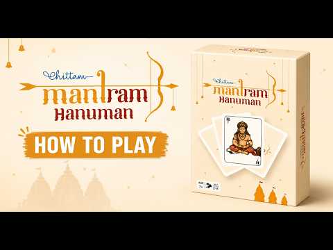 Mantram - Hanuman | An Interactive Card Game That Makes Mantra Japa Fun | 7+ Years